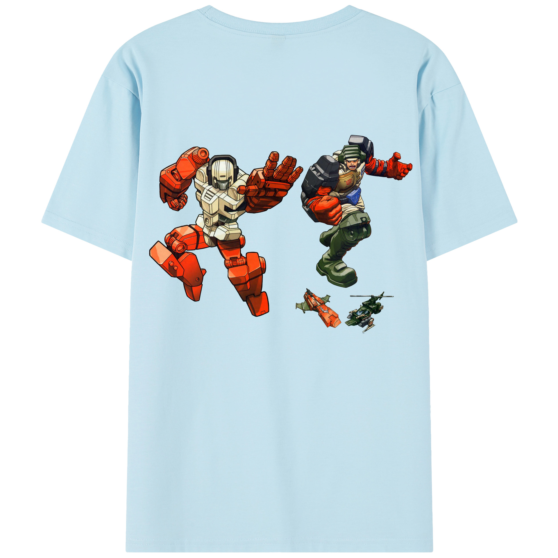 （画像用）  綿100％半袖Tシャツ（背面プリント）